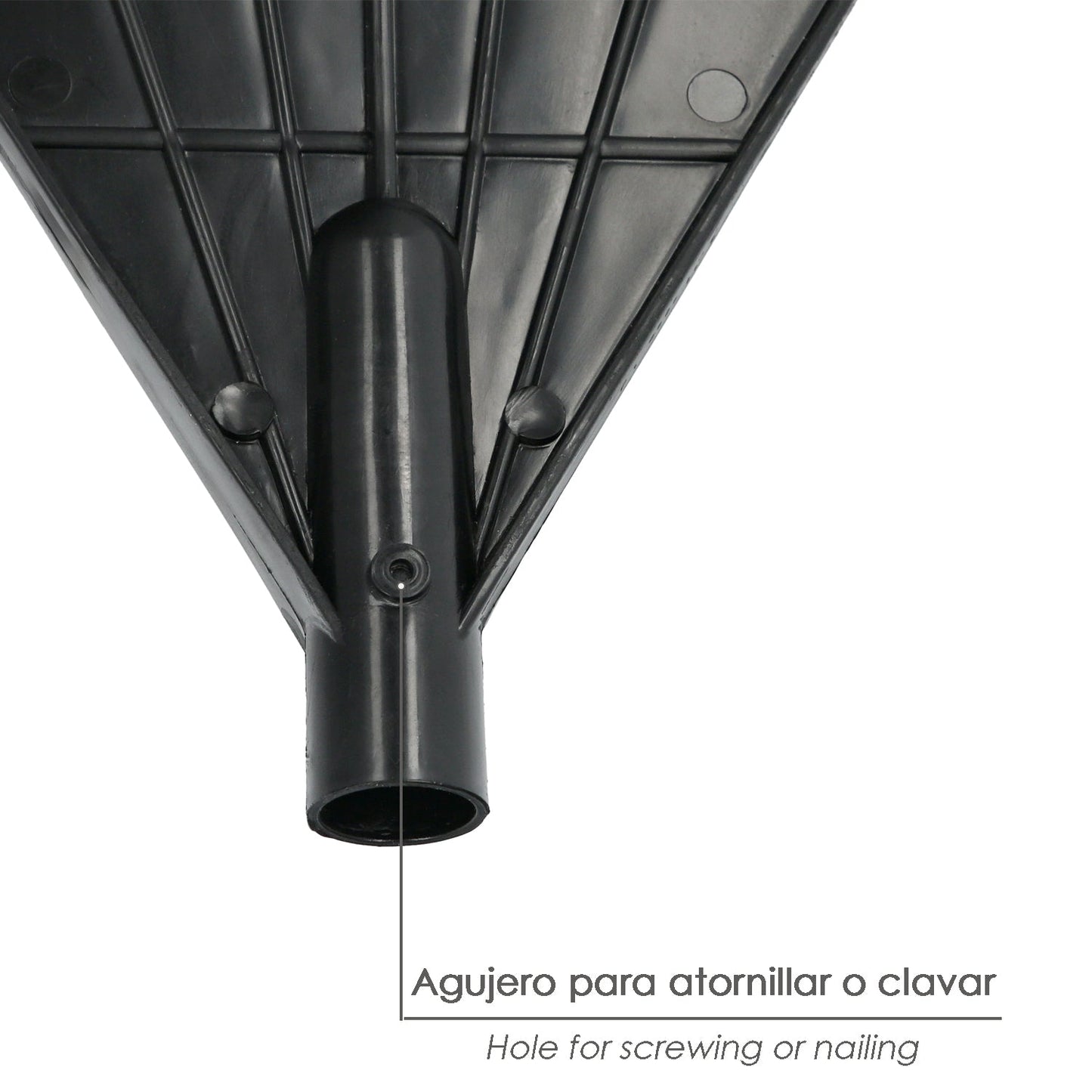Rastrillo Plastico Triangular