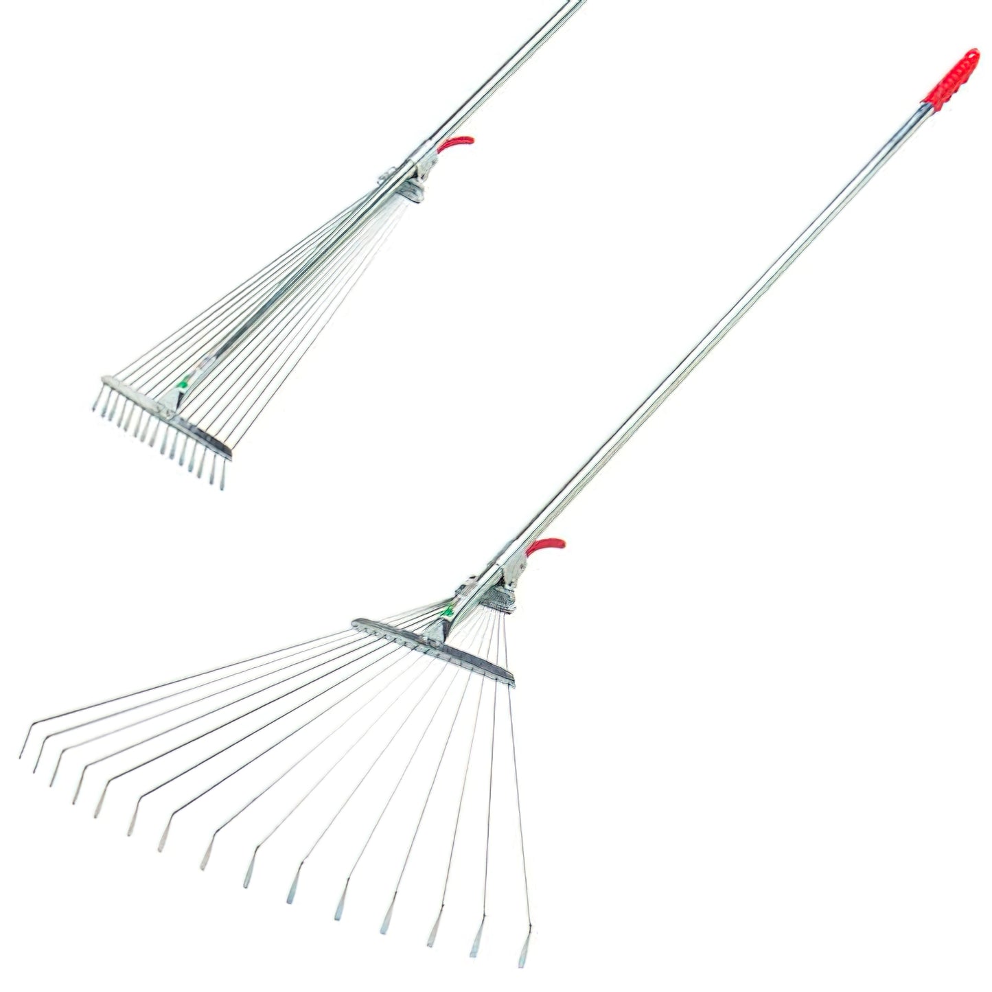 Ancinho de jardim ajustável Papillon com alça