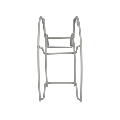Soporte Manguera Pared Metalica 1/2 Luna Color Gris