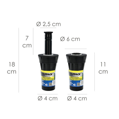 Difusor Pup Up Regulable 5cm