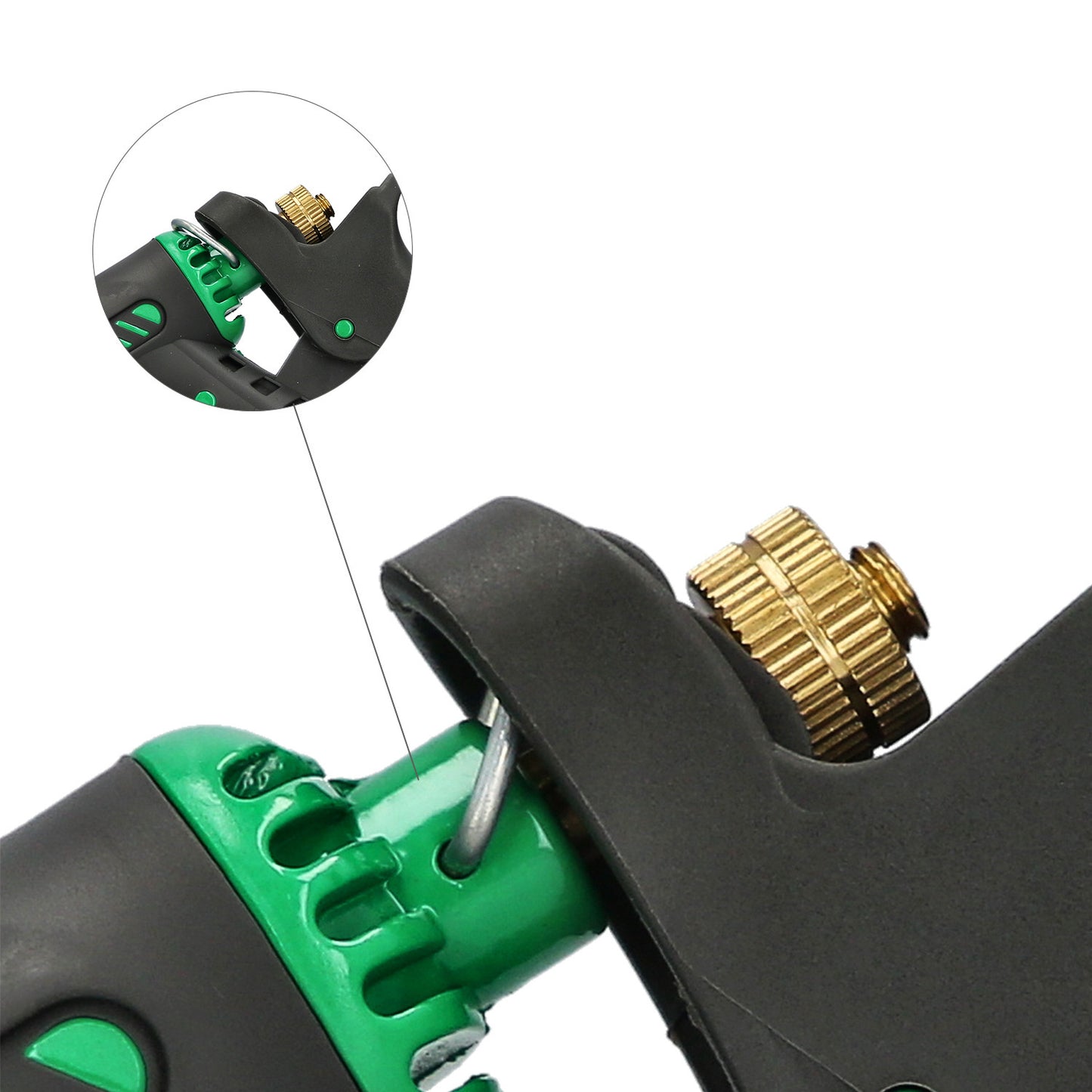 Pistola de irrigação de mangueira Metal Plus 7 posições