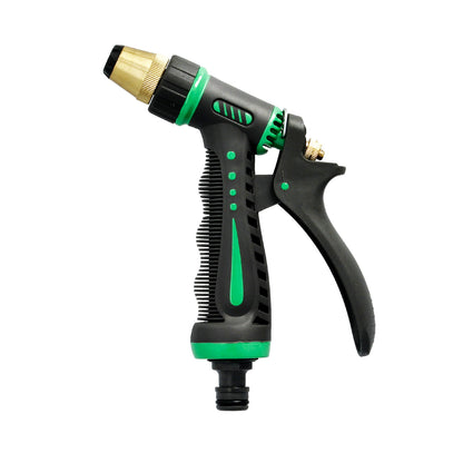 Pistola de irrigação de mangueira de metal ajustável