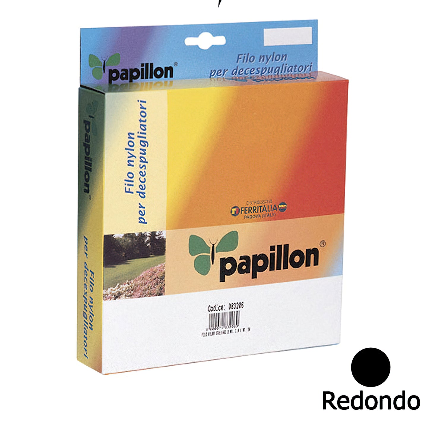 Fio de nylon redondo 2,4 mm. (Dispensador 100 Metros)