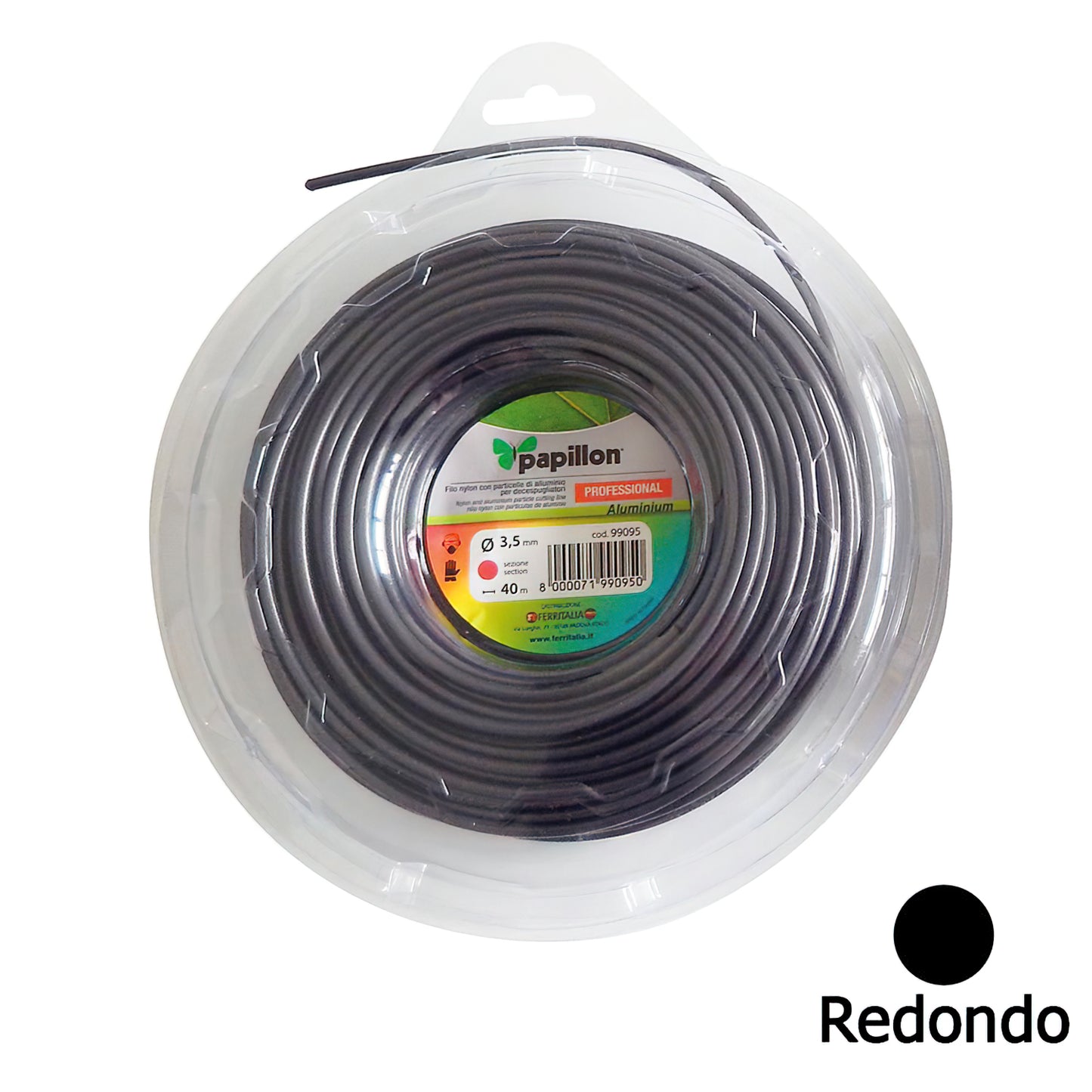 Fio de Nylon / Alumínio Redondo Profissional 3,5 mm. (40 metros)