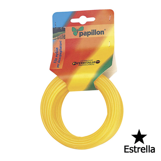 Nylon Fio Estrela 2,4 mm. (Role 15 metros)