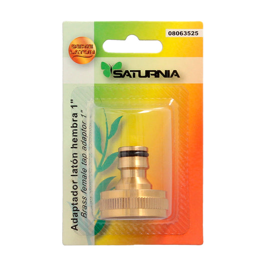 Adaptador de mangueira de latão 1" fêmea