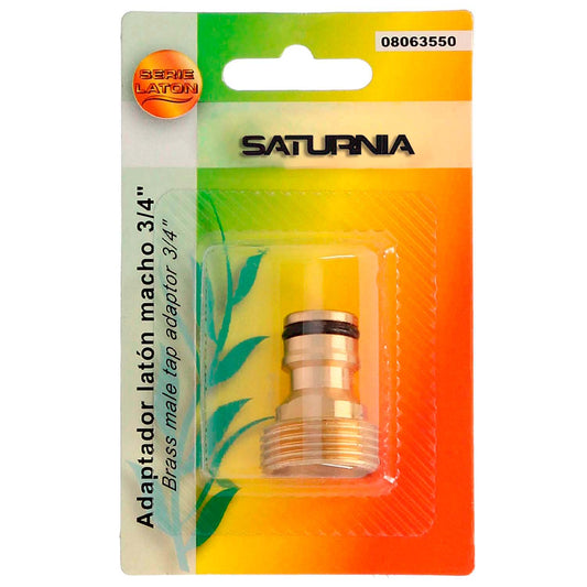 Adaptador de mangueira de latão 3/4" macho