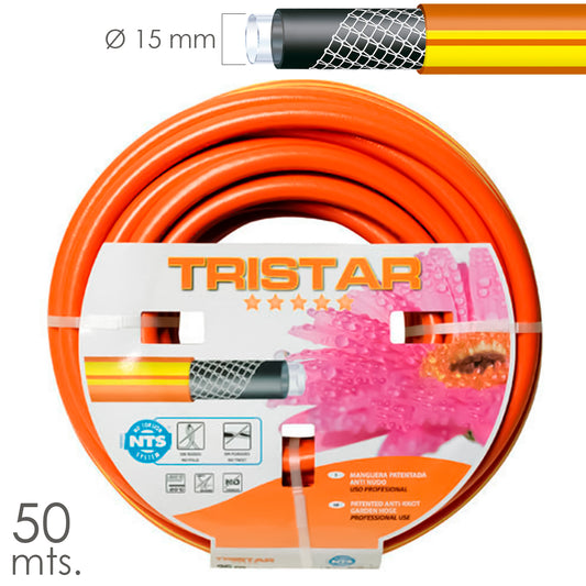 Manguera Tricotado No Torsion 15 mm. - 5/8" Rollo 50 metros