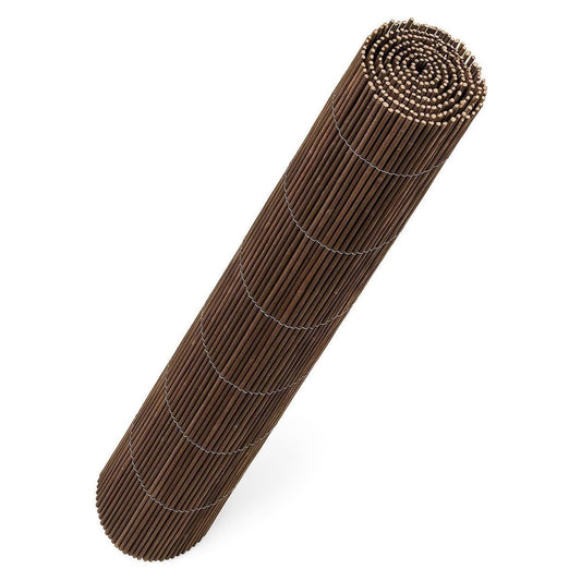 Rolo de ocultação de luz de vime natural 5 x 2 metros