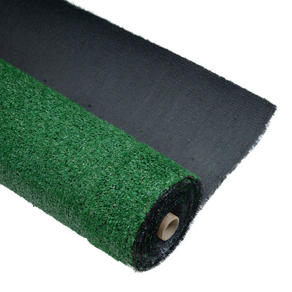 Cesped Artificial 7 mm. Rollo 1x10 mt. Césped Moqueta Para Interior y Exterior. Jardín, Terraza, Balcón. Uso Domestico