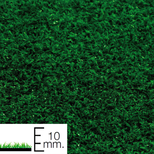 Relva sintética 10 mm. Rolo de Pequenas Superfícies 2x25 Metros