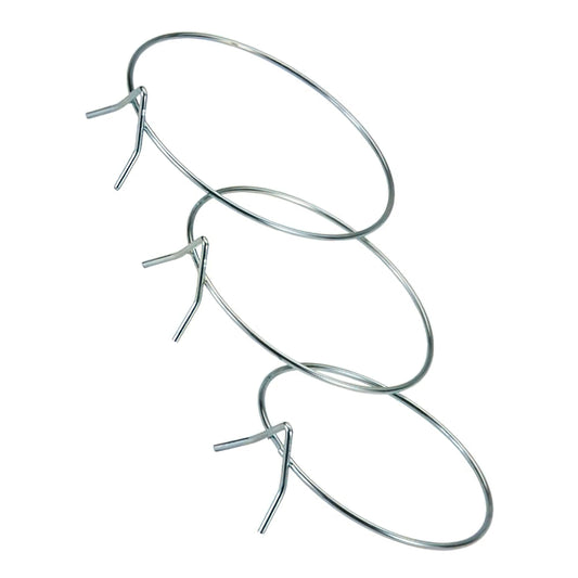 Suporte de panela de parede zincado 14 cms