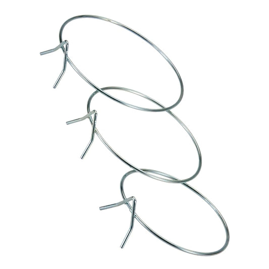 Suporte de panela de parede zincado 16 cms