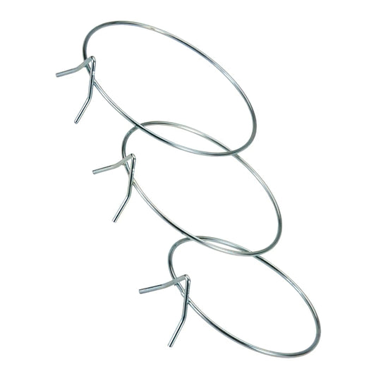Suporte de panela de parede zincado 18 cms