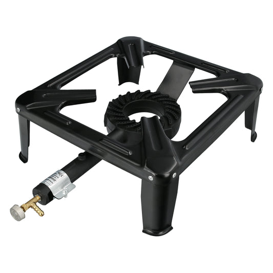 Hornillo Gas 4 Pies 40x40 cm. Potencia 7.000 Watts.