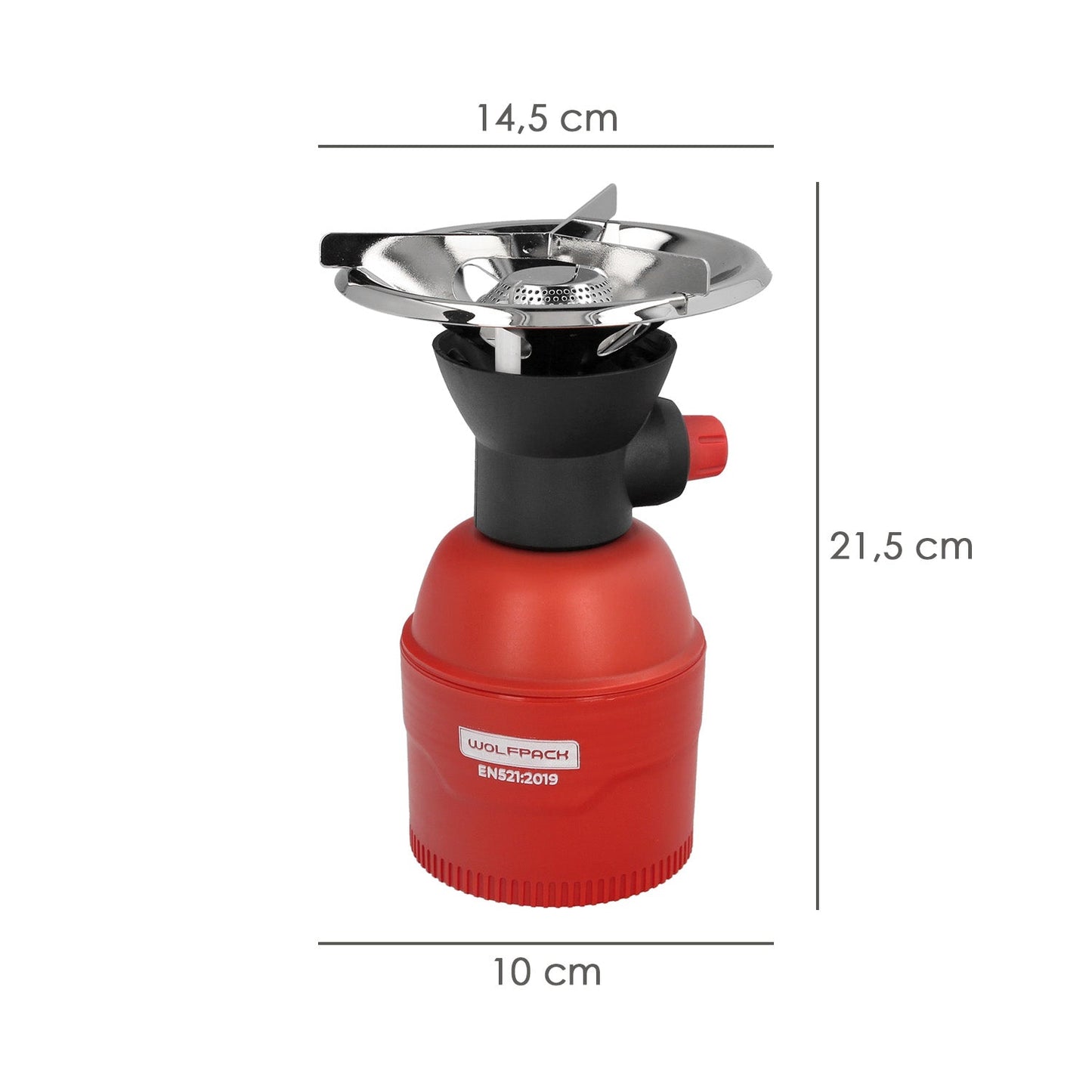 Hornillo Gas Cartucho Piezo Electrico