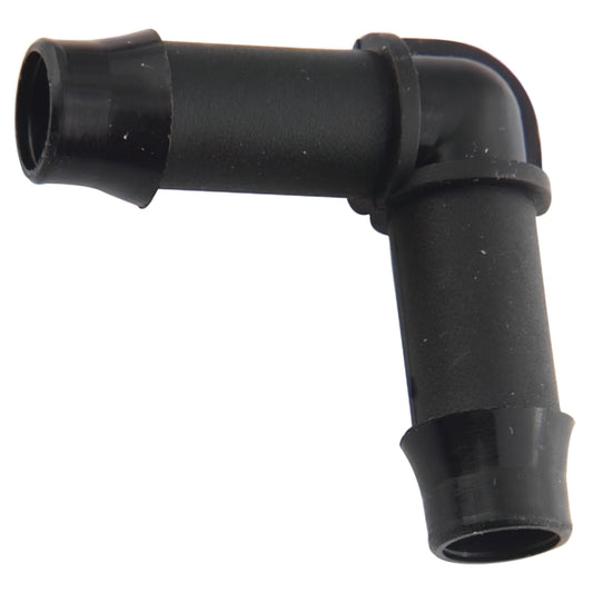 Cotovelo de gotejamento para tubo de 1/2" (bolha 2 peças)
