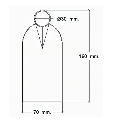 Azada Forjada Sin Mango 210/  460 Gramos