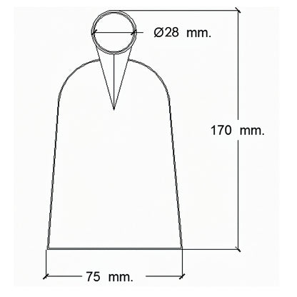 Enxada forjada sem cabo 343/400 gramas