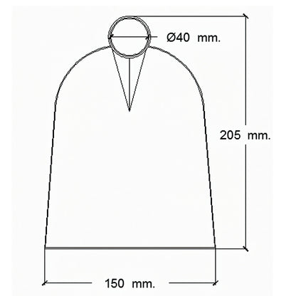 Azada Forjada Sin Mango    96/  750 Gramos