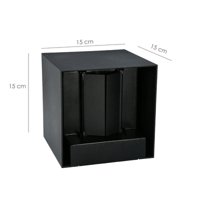 Aplique Solar Led 800 Lumenes Con Detector Movimiento / Crepuscular Protección IP65