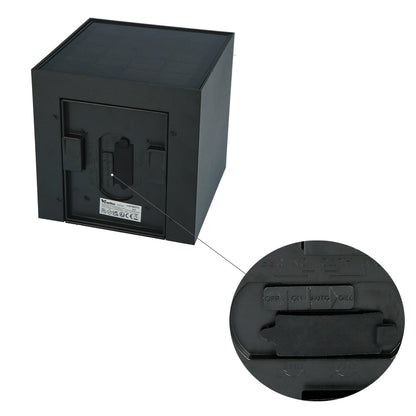 Aplique Solar Led 800 Lumenes Con Detector Movimiento / Crepuscular Protección IP65