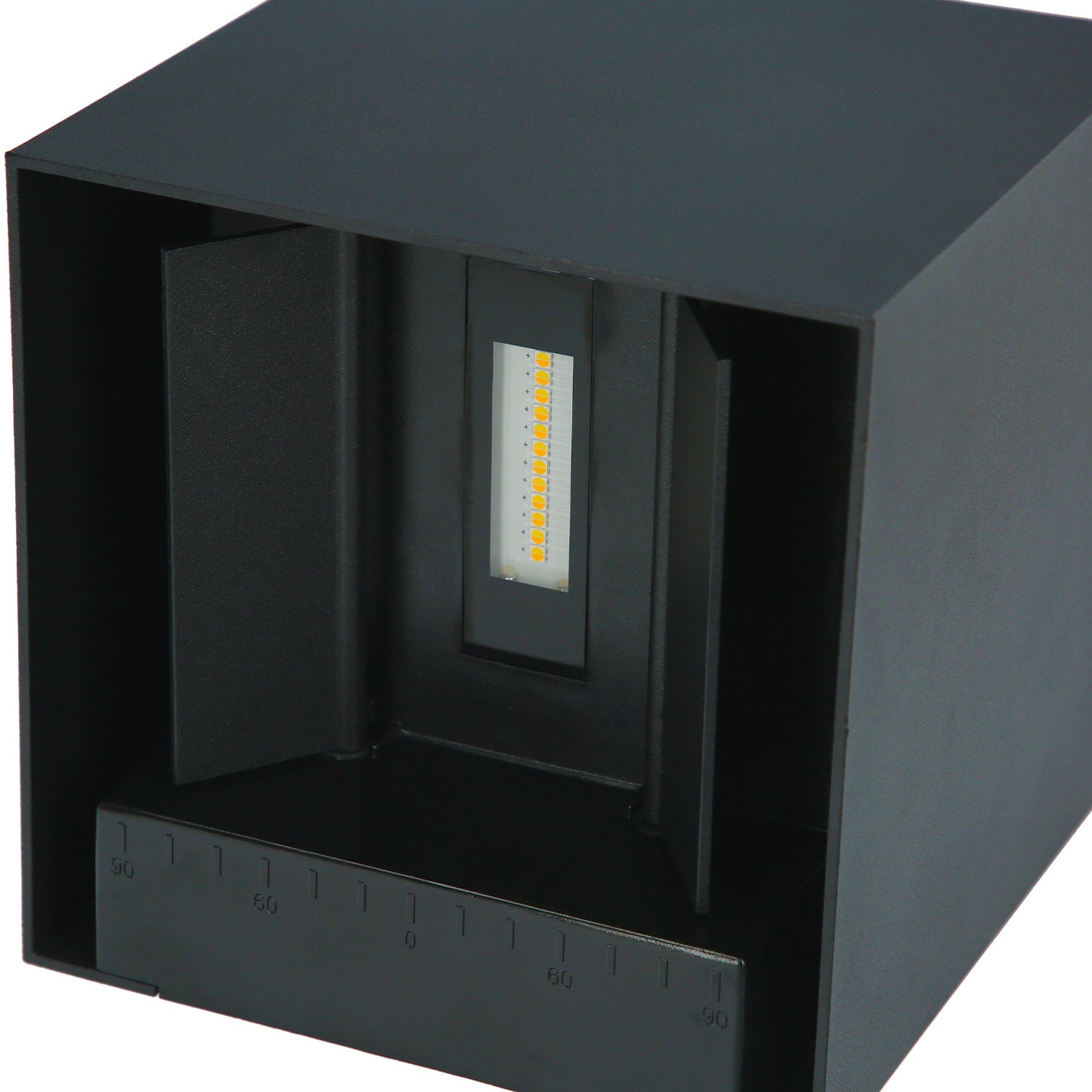 Aplique Solar Led 800 Lumenes Con Detector Movimiento / Crepuscular Protección IP65