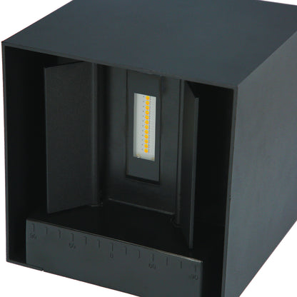 Aplique Solar Led 800 Lumenes Con Detector Movimiento / Crepuscular Protección IP65