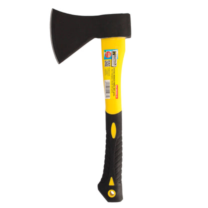 Cabeça Machado 800 Gramas Forjada, Com Cabo Fibra De Vidro, Machado Madeira, Machado Galho, Leve e Resistente