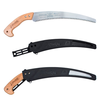 Serrucho Samurai Curvo Mango Madera   330 mm.