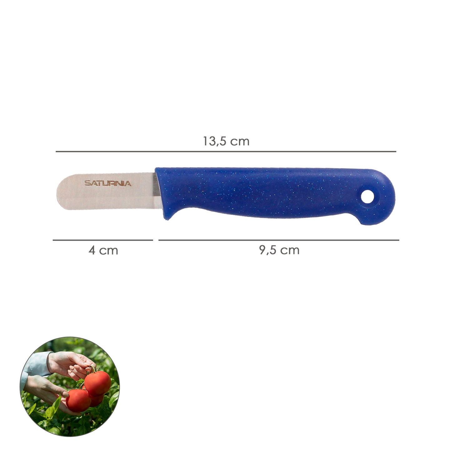 Cuchillo Recolectar Tomates / Pepinos 13,5 cm. Cuchillo Corta Tomates, Cuchillo Pepinos, Cuchillo Cortador Pepinos,