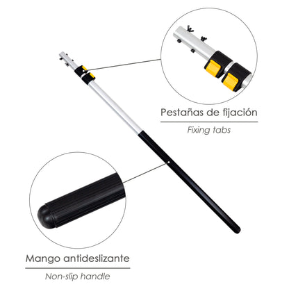 Pertiga Aluminio Para Serrucho 08260987 1+1+1 metros.