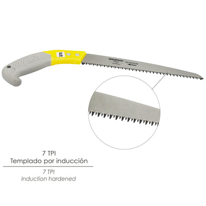 Serrucho Podar Recto Mango TPR 270 mm. Con funda