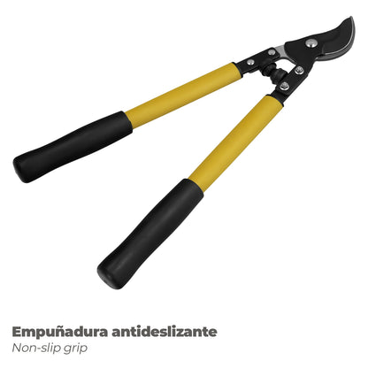 Tesoura de poda profissional em aço 1172/50 cm. 2 mãos