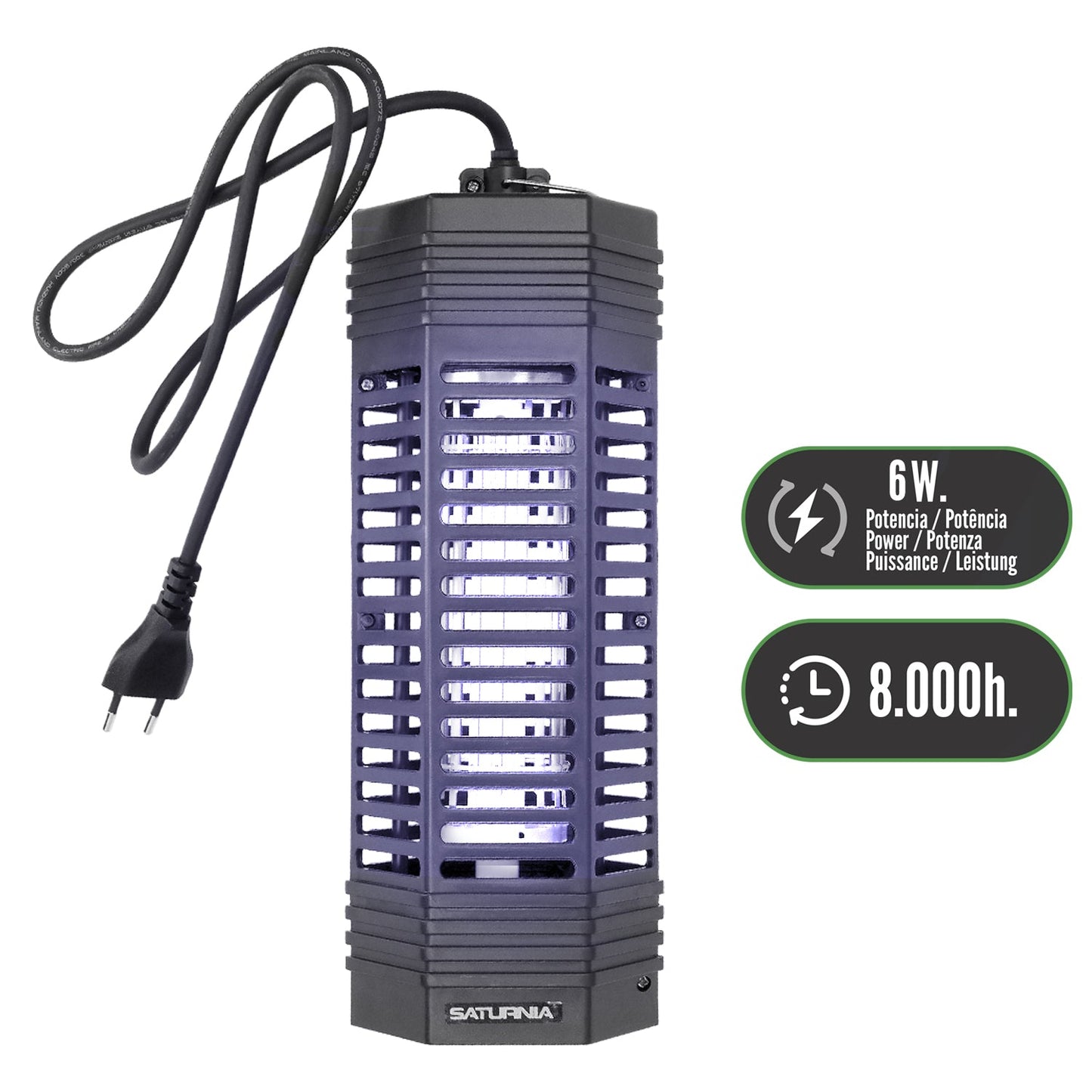 Exterminador De Insectos 6w.