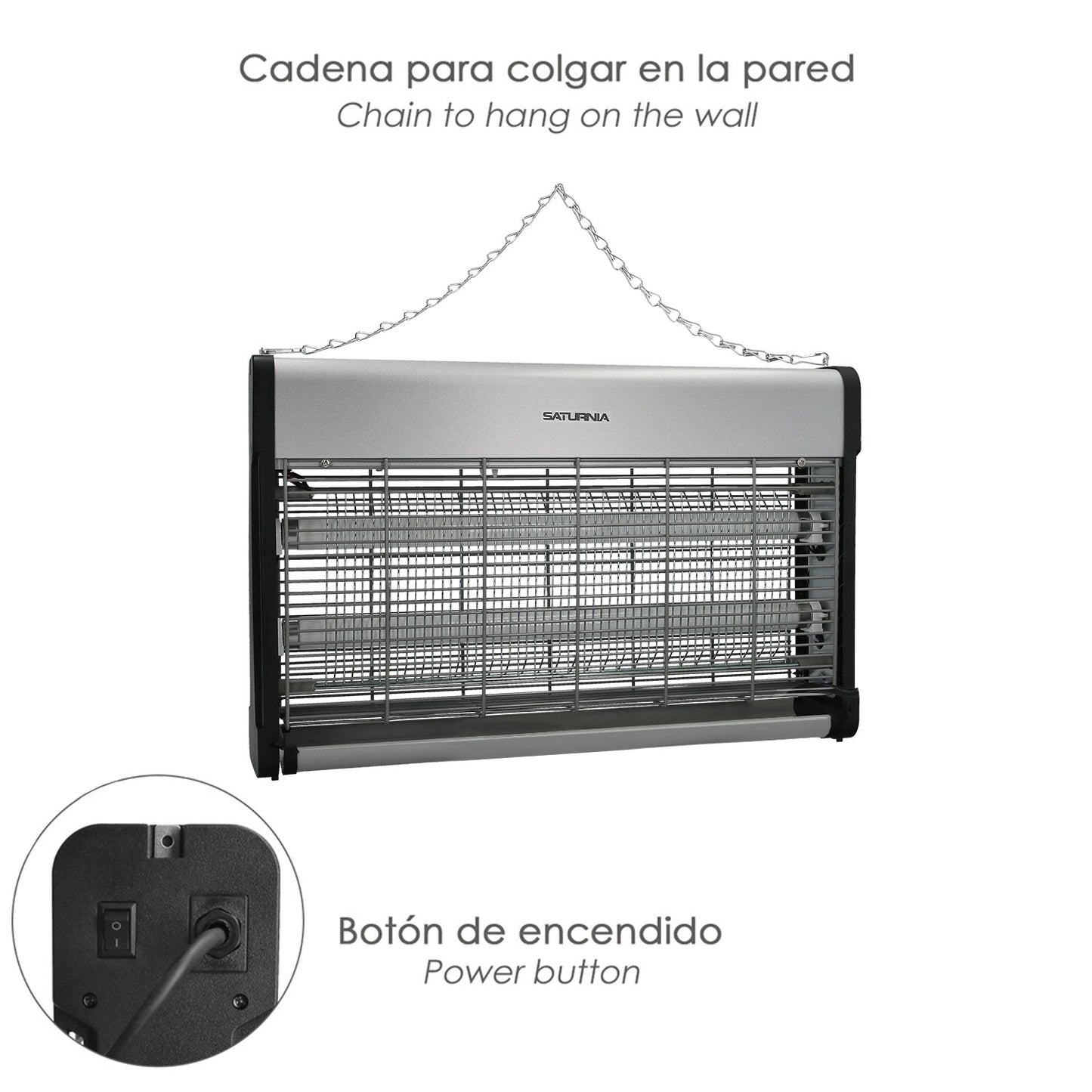 Exterminador De Insectos 30 W.