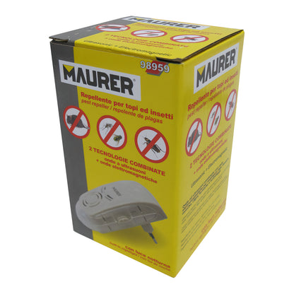 Ahuyentador Ultrasonidos y Electromagnético Para Ratones E Insectos