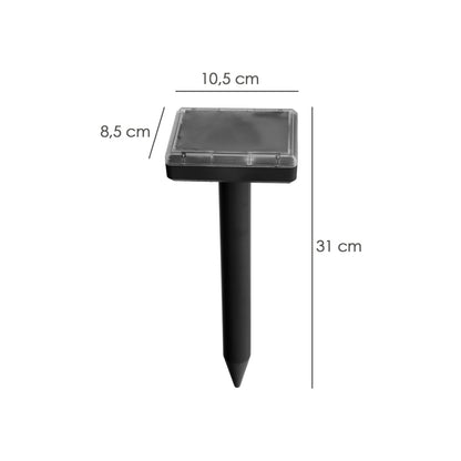Ahuyentador Ultrasonidos Topos/Ratones 3 Piezas