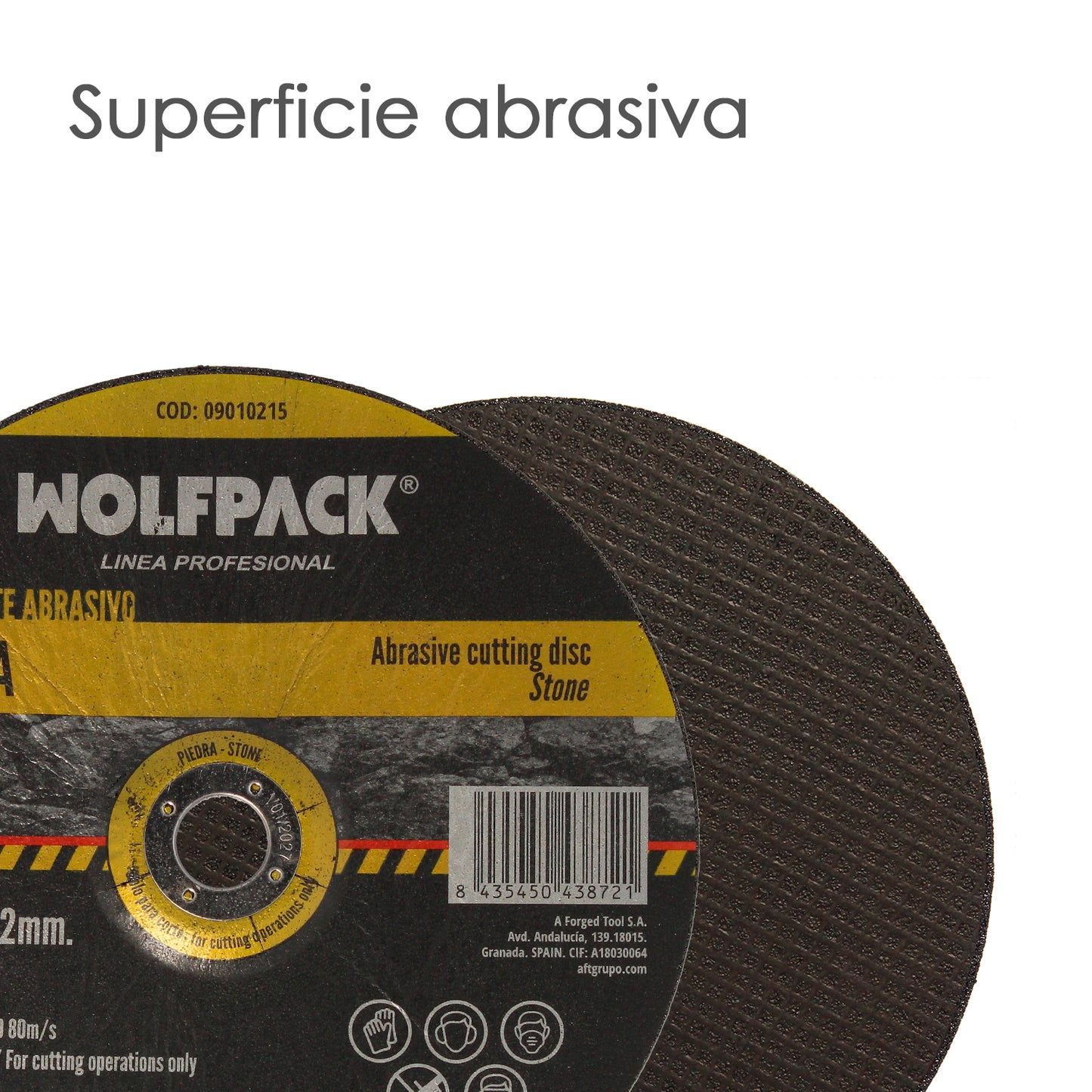 Disco de Corte Abrasivo Pedra 230x3,2x22 mm.