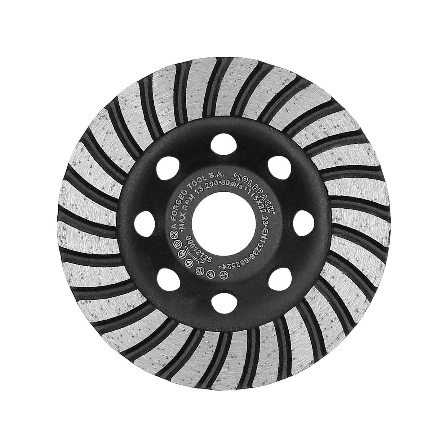 Disco Diamante Desbaste Ø 115 mm. Segmentado Turbo