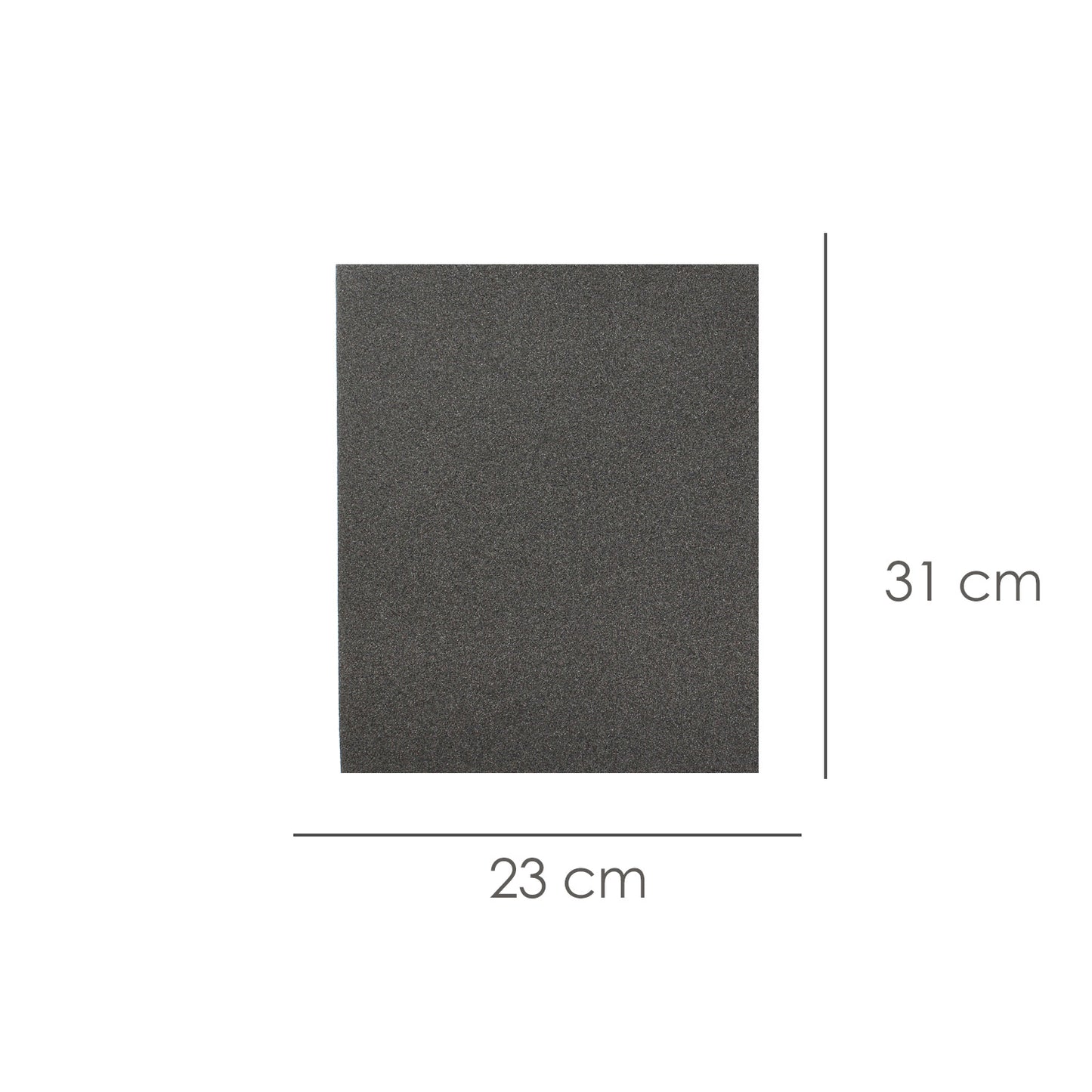 Lixa de Ferro 0 Fina (Pacote com 10 Folhas)