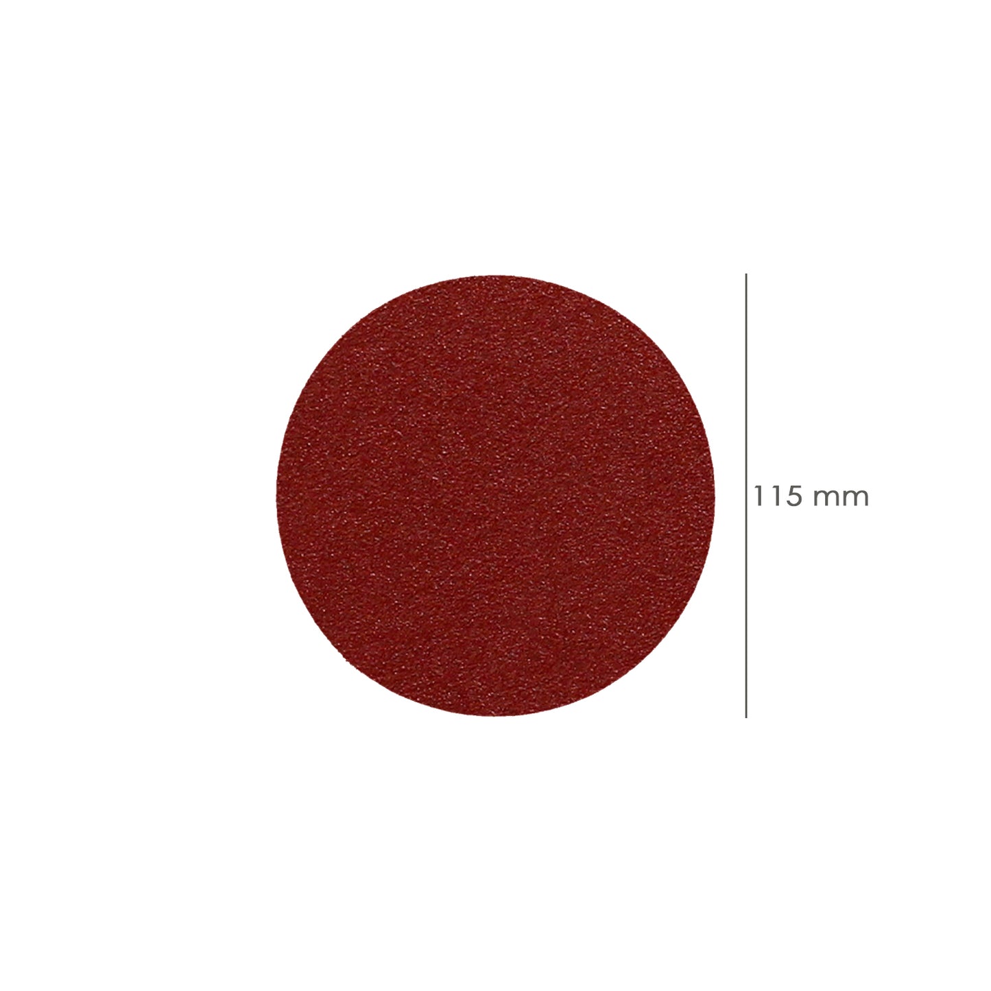 Lija Recambio Velcro Disco Ø 125 mm. con Agujeros Grano  80 (10 Piezas)