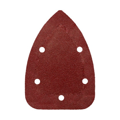 Lixa de substituição Delta Velcro 140x100 mm. com 40 furos de grãos (10 peças)