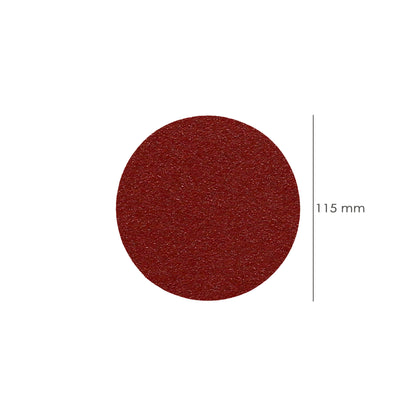 Lija Recambio Velcro Para Amoladora Ø 115 mm. Grano  40 (10 Piezas)