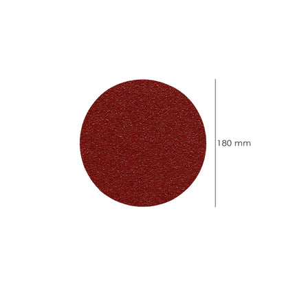 Lija Recambio Velcro Amoladora Ø 180 mm. Grano  40 (10 Piezas)