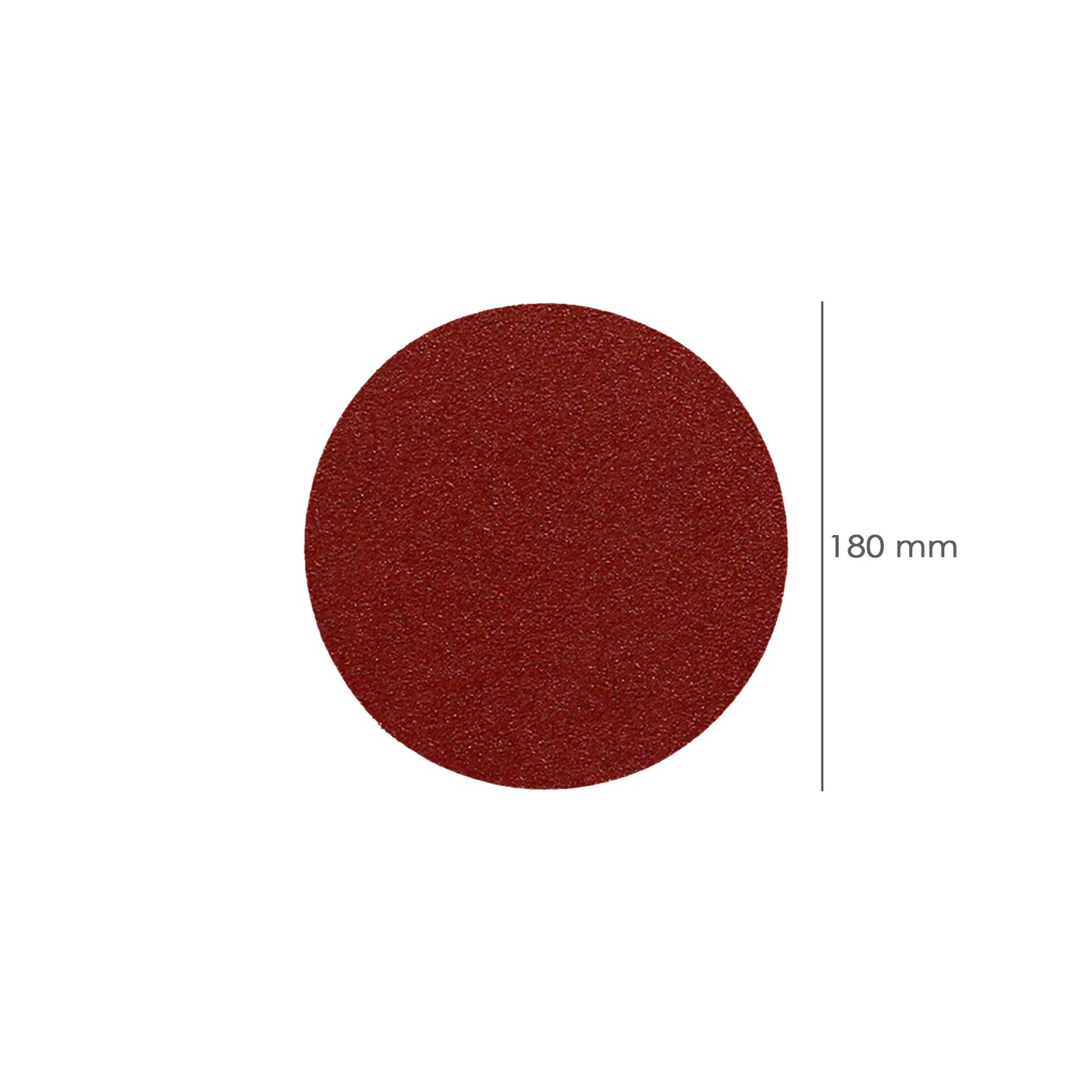 Lija Recambio Velcro Para Amoladora Ø 180 mm. grano 120 (10 Piezas)