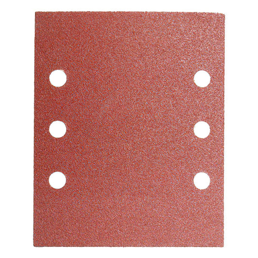 Reposição Lixa Com Velcro 114x140 mm. Com Furos Grão 80 (10 Peças)