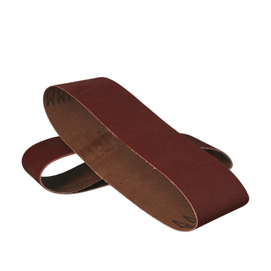 Faixa de lixa de substituição 75x533 mm. grão 100 (3 peças)