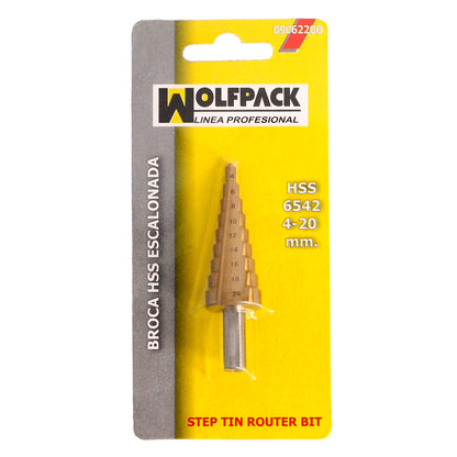 Broca Escalonada Hss Ø 4 a 20 mm.