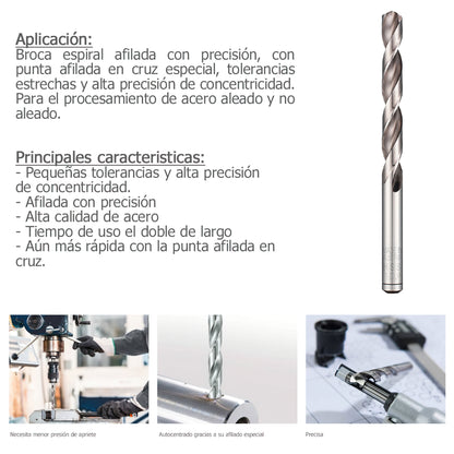 Broca Alpen Hss Pro 6,50 mm.